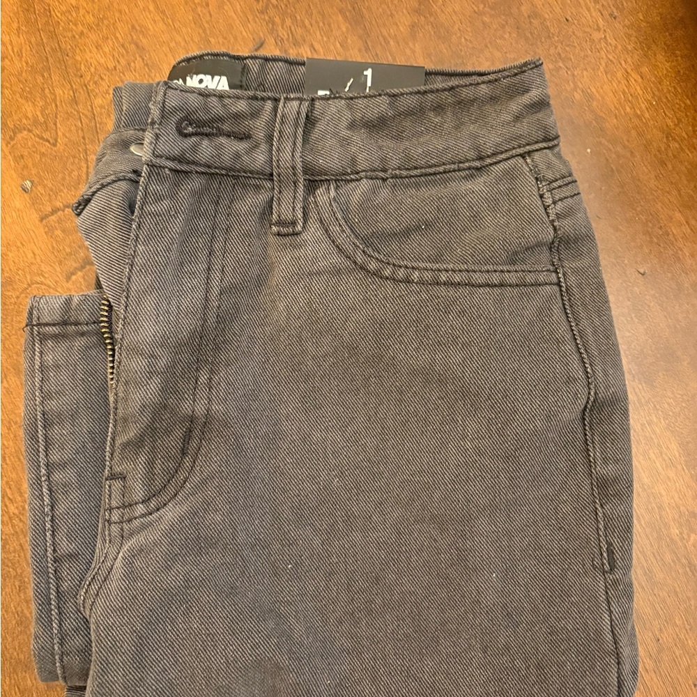 Fashion Nova Charcoal Denim Jeans